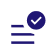 Lines Check Mark Icon